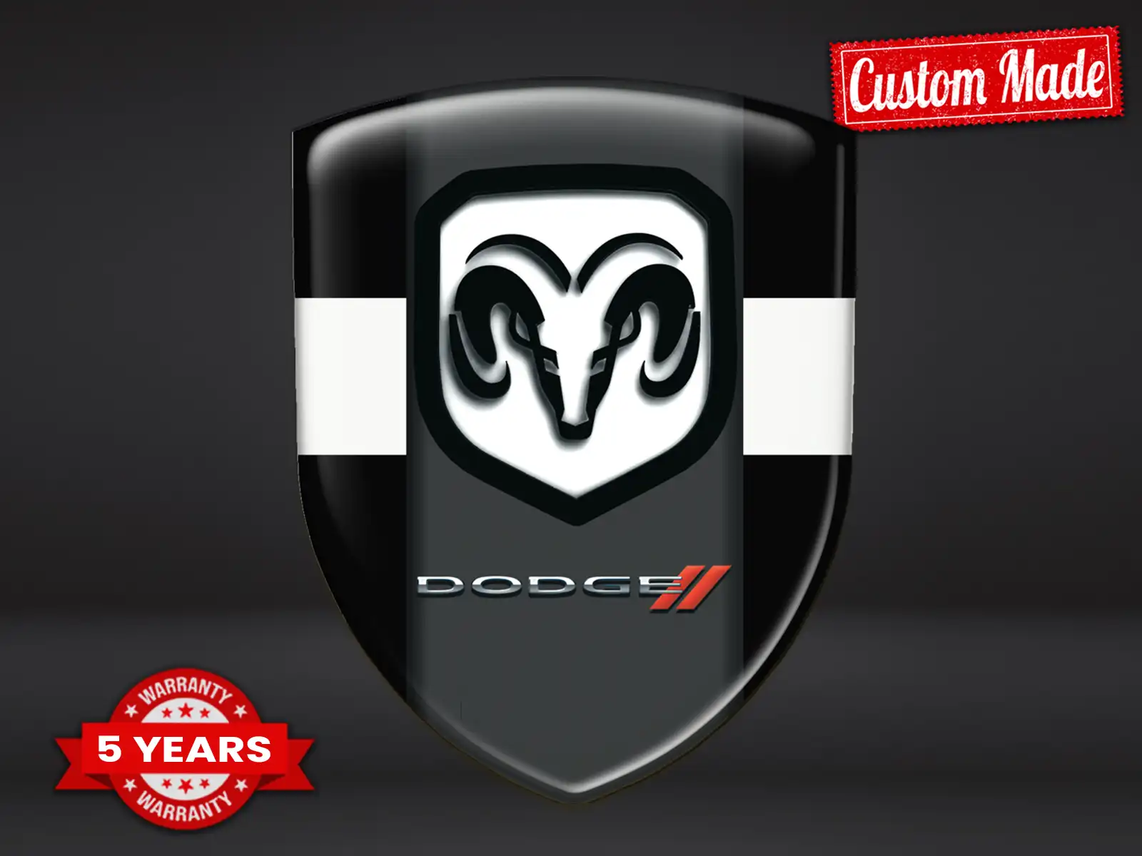 Dodge Vinilos Ventana Auto Máximo Duradero Estilo Pro Max